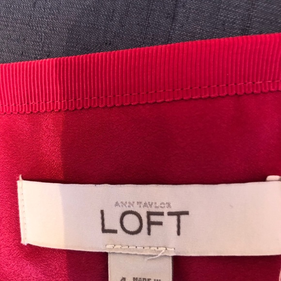 Ann Taylor Loft pleated skirt - Picture 6 of 8